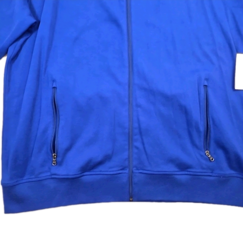 Polo Ralph Lauren Track Jacket Royal Blue White Stripe Full Zip Size 2XT NWT - Picture 3 of 8